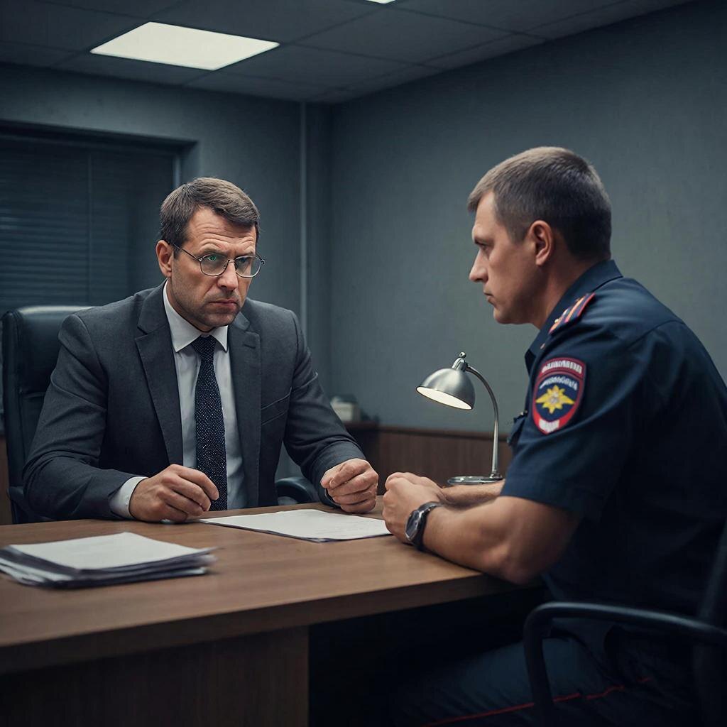 Допрос подозреваемого 