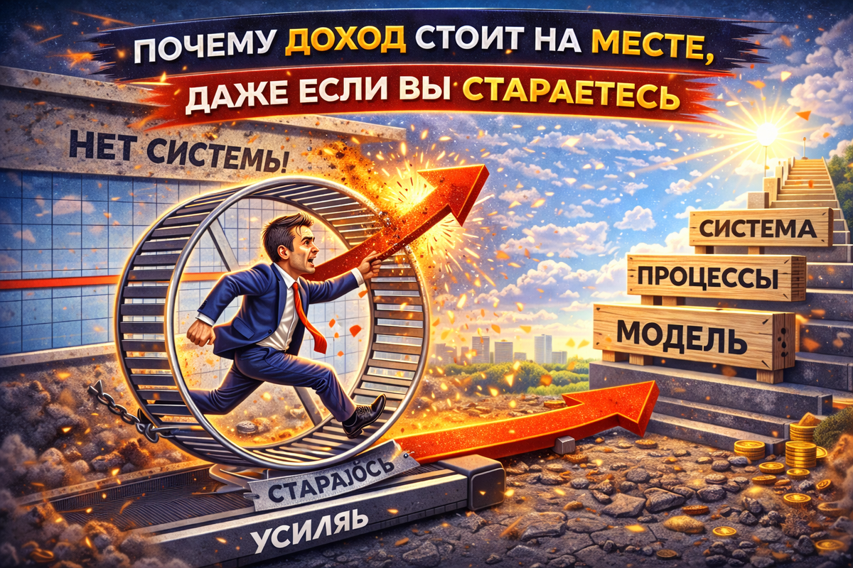 Почему доход стоит на месте, даже если вы стараетесь