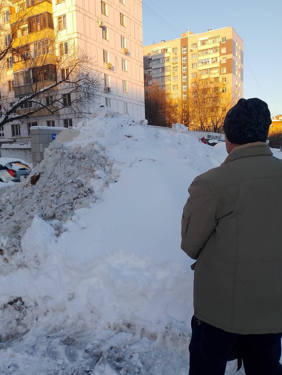 Здесь вроде не плоская ... А когда снег растает?..