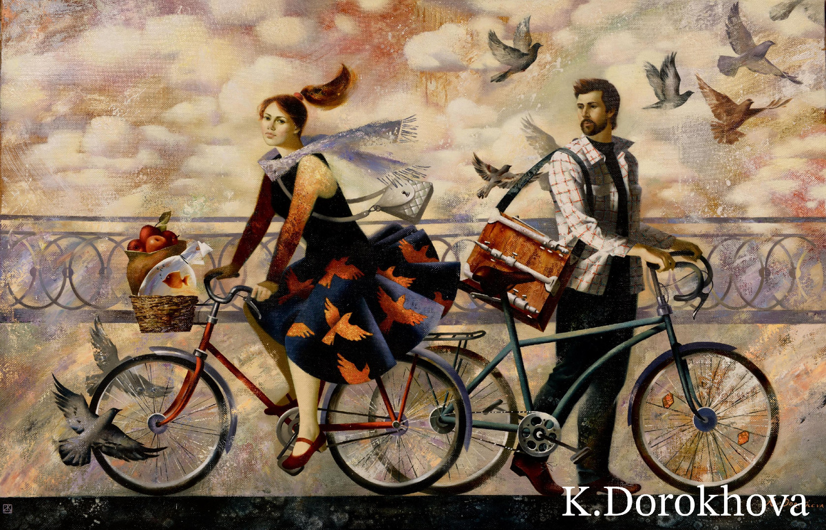 "Мимолетная встреча", Екатерина Дорохова. Источник изображения: katerina-dorohova.ru