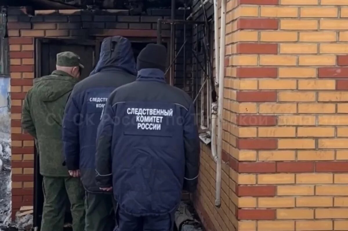    Стал известен возраст погибших при пожаре в Тульской области