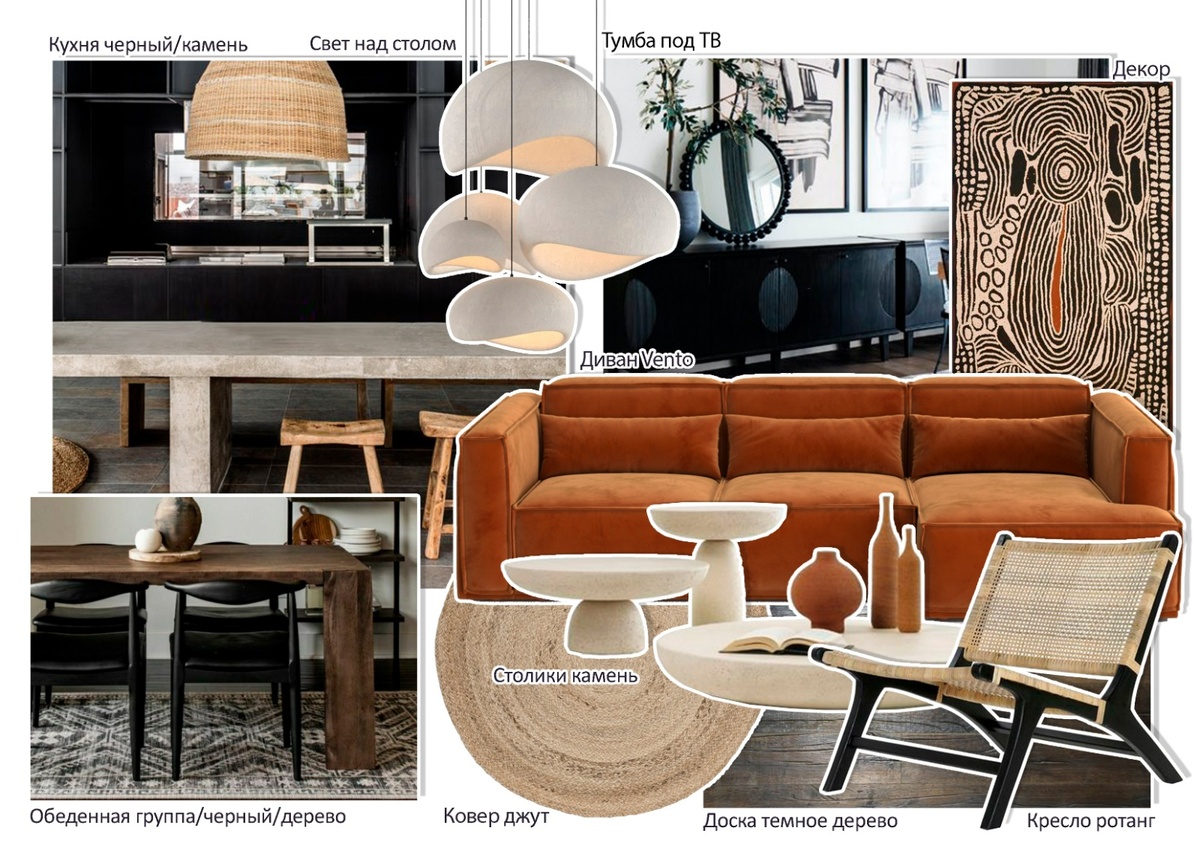 Концепт гостиной для моего дома