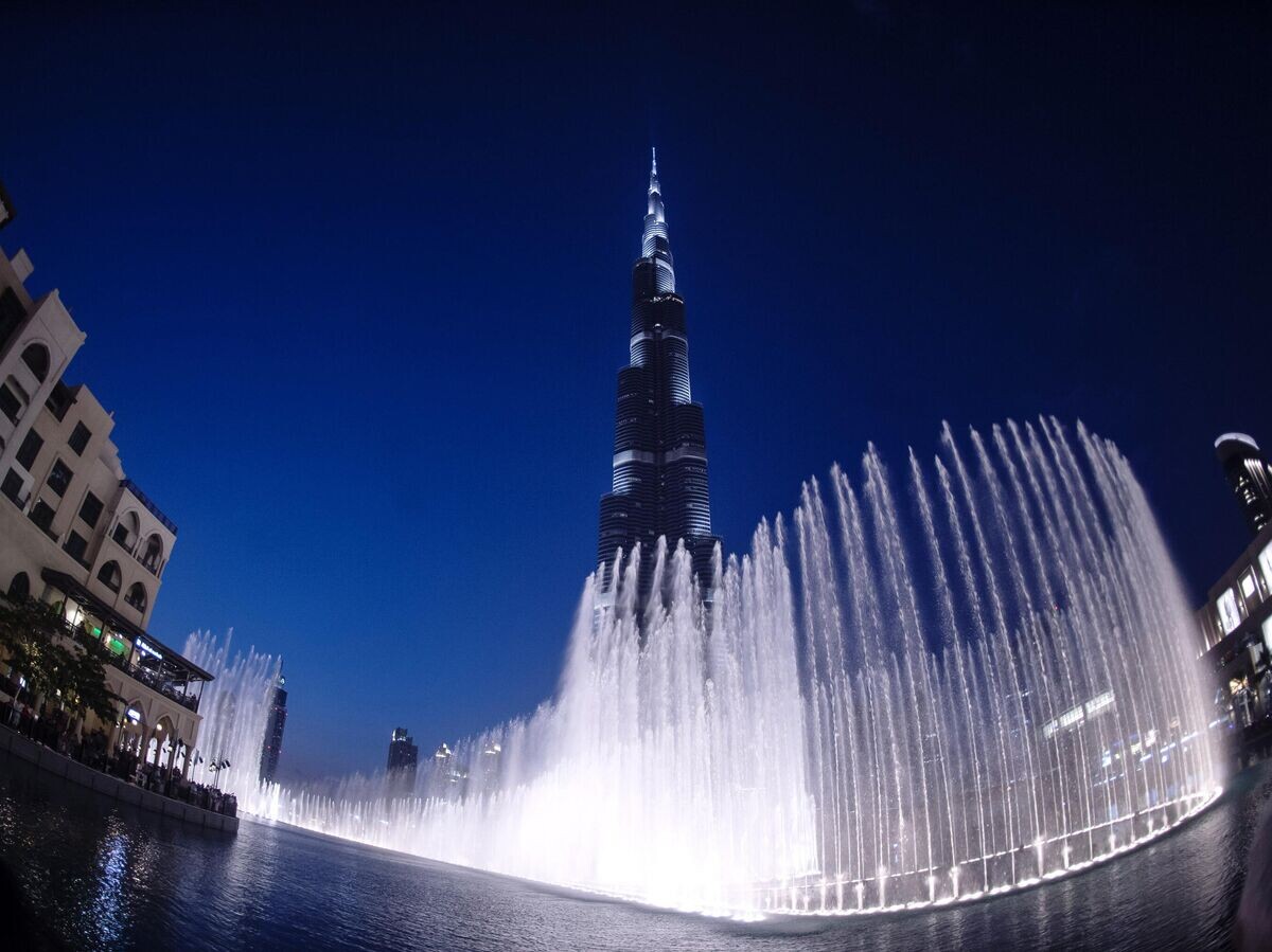    Самый высокий небоскреб в мире Бурдж-Халифа в Дубае | © РИА Новости / Григорий Сысоев