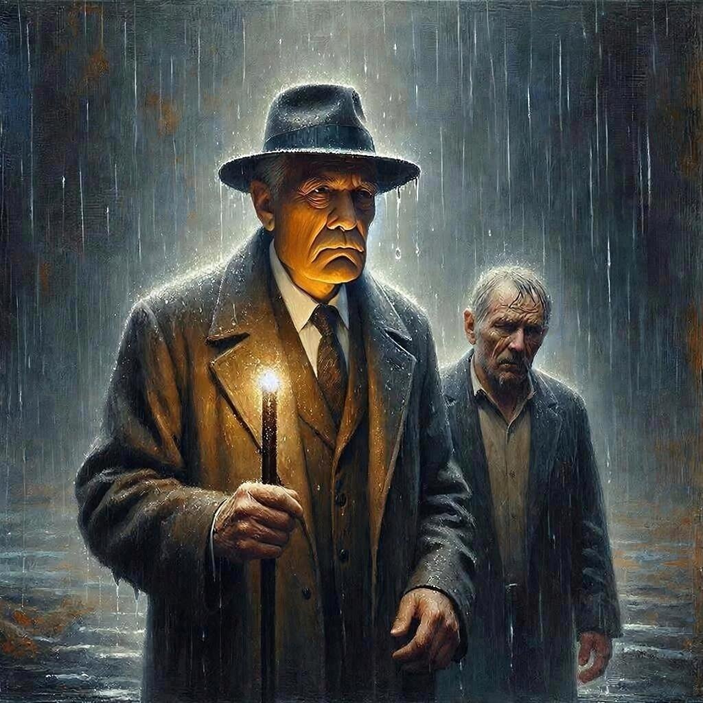 Господин, для которого холод был лишь декорацией к разговору