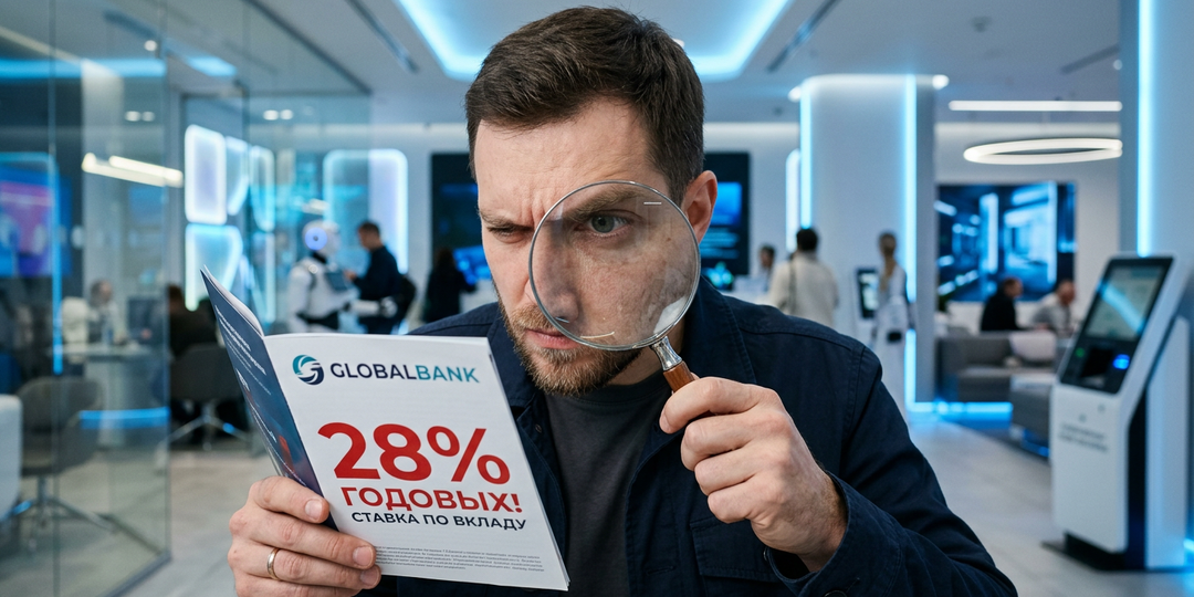 Нашел вклад под 28% годовых, но есть подвох. Рассказываю, как банки дурят нас красивыми цифрами.