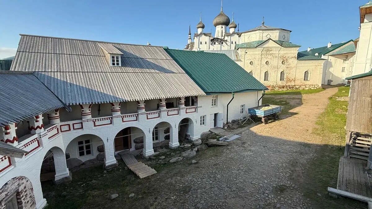    Хозяйственные постройки Соловецкого монастыря. © "Интерфакс". Юлия Батырь