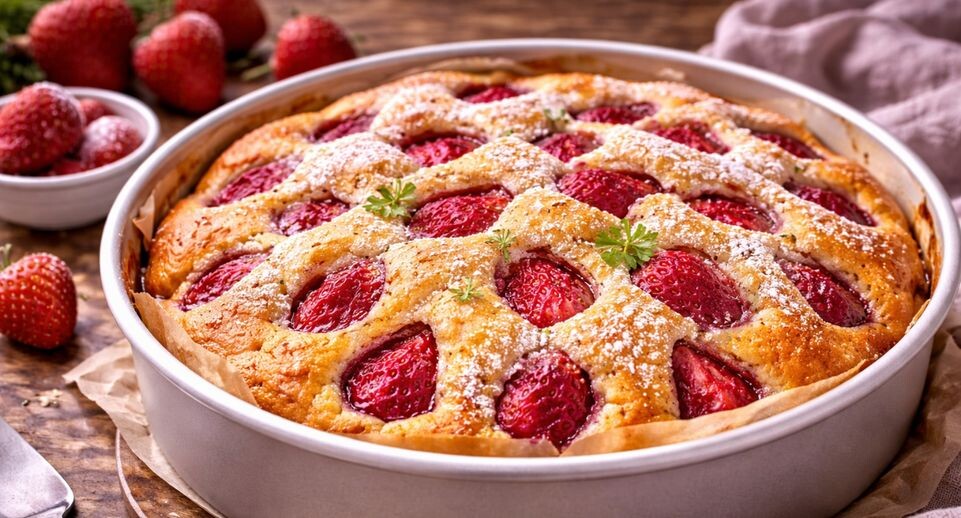 Почему я больше не размораживаю ягоды для выпечки: секрет идеального клубничного пирога