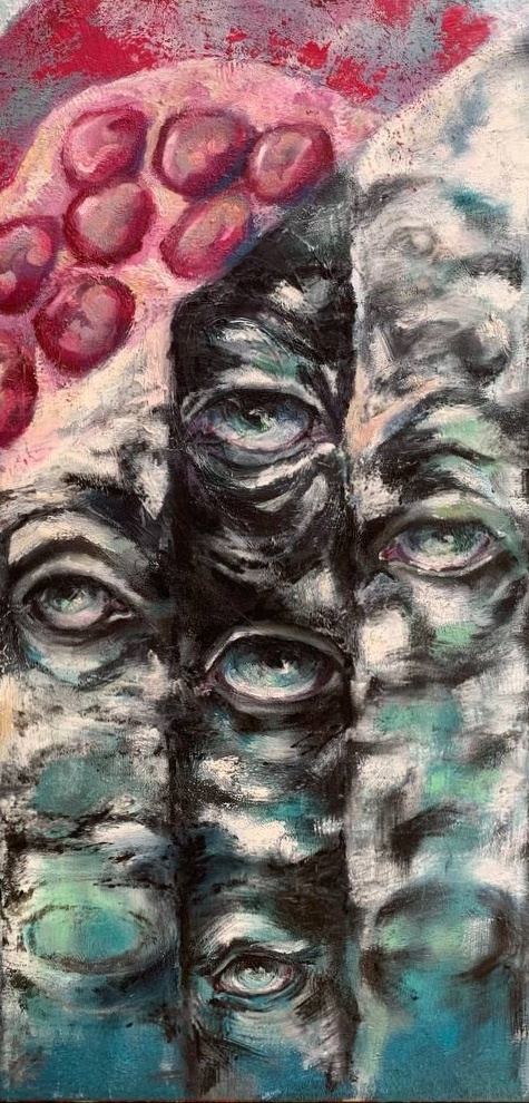 Фрагмент работы "Созерцание#1"