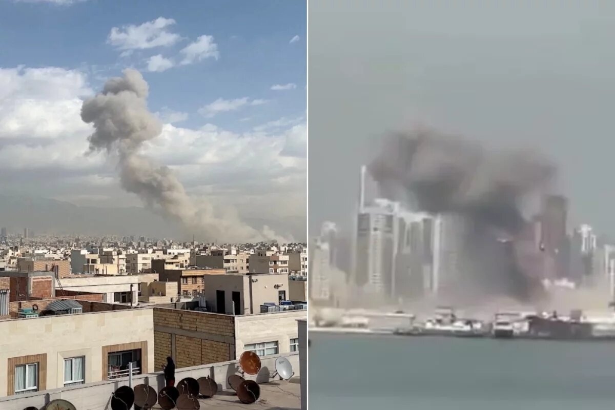    Израиль нанес превентивный удар по Ирану, в Тегеране поднялся дым после взрыва; Серия взрывов продолжается в Абу-Даби.