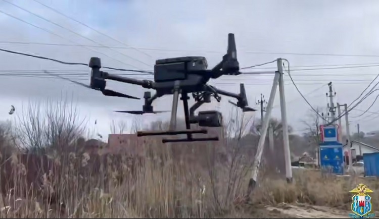    На фото стоп-кадр видеоматериала ГУ МВД России по РО Редактор