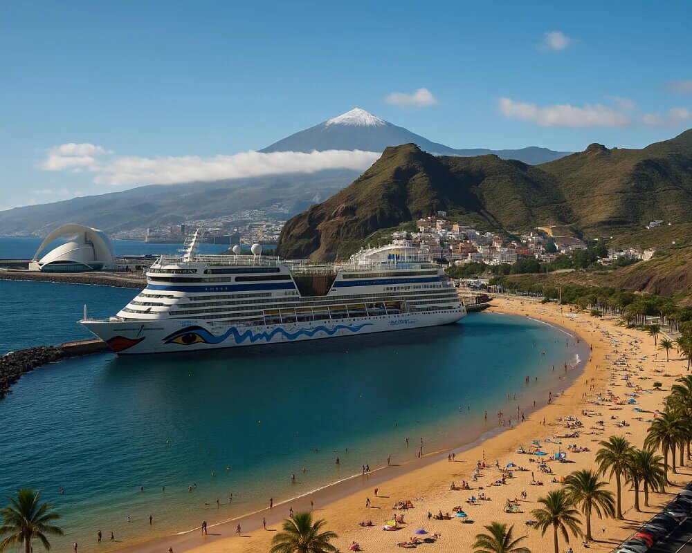 Тенерифе: вулкан Тейде или пляжи из порта Санта-Крус за один день