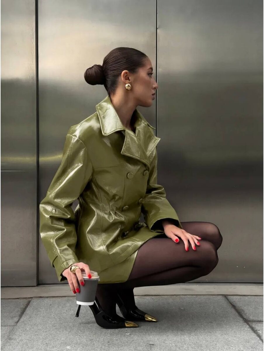 ОБРАЗ С ЛАКОВЫМ КОСТЮМОМ ИЗ PINTEREST