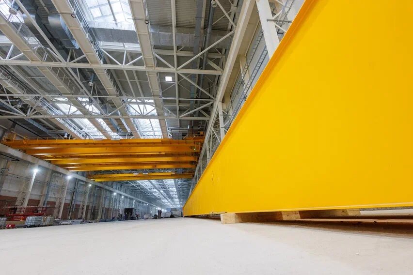    Корпус компонентов кузова внутри. Фото: пресс-служба компании «Синара-Девелопмент»