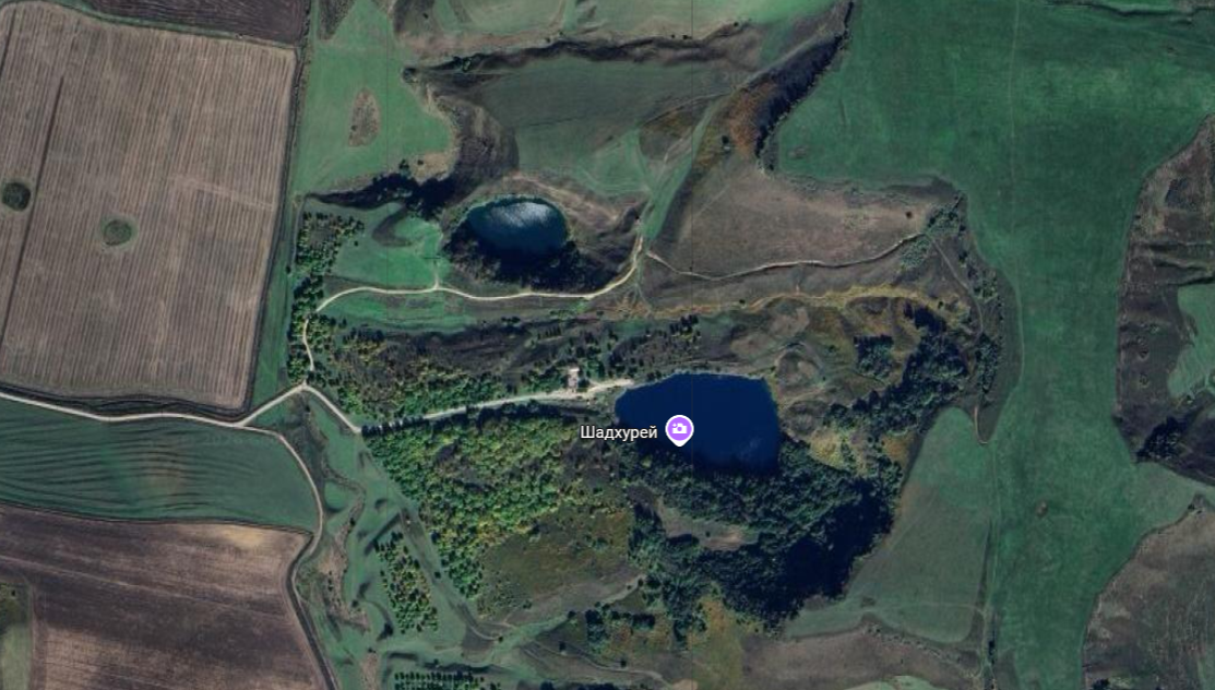 Озёра Шадхурей - "Голубые глаза планеты". Гугл.Карты