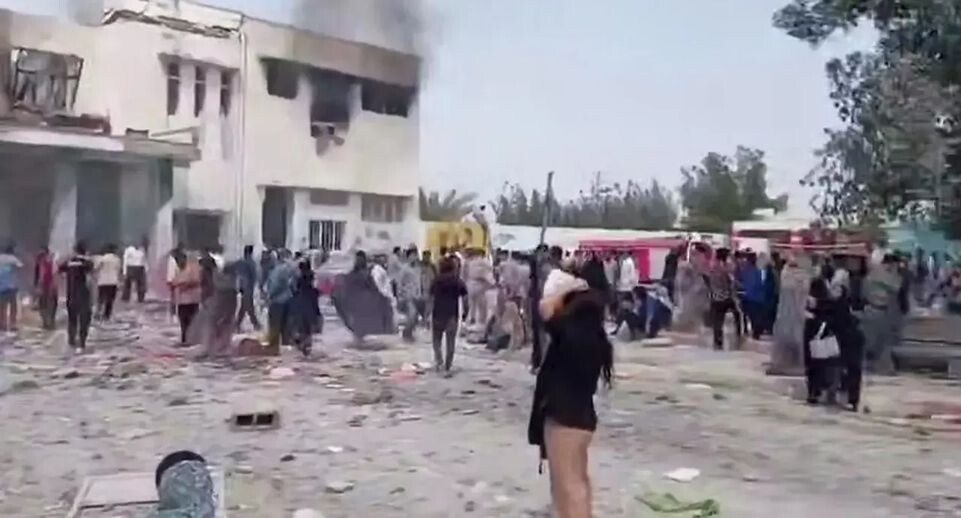    Кадр видео из соцсетей