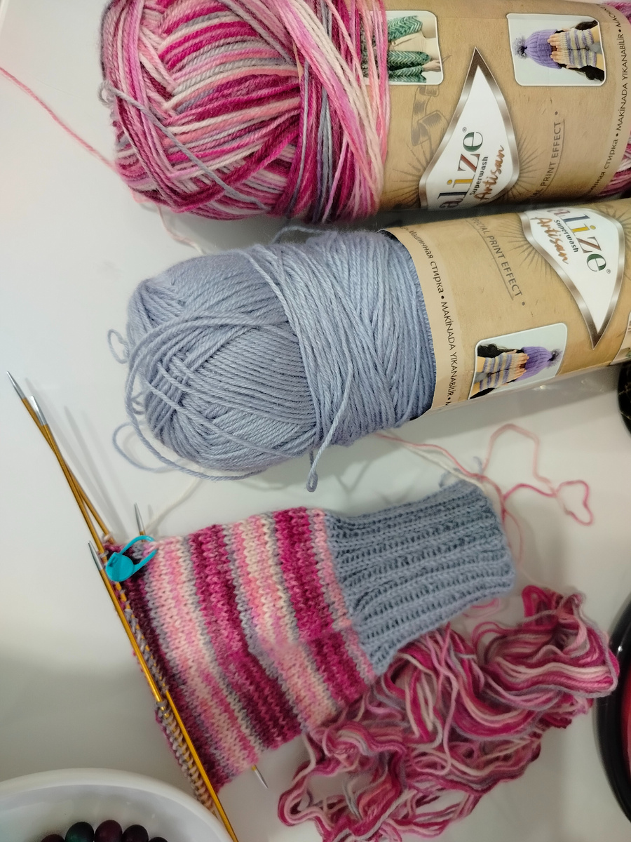 начинаю вязать