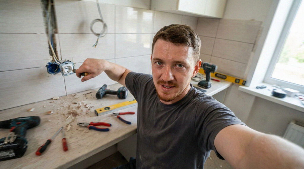    Почему розетки нужно переносить до заказа мебели 3DElectro