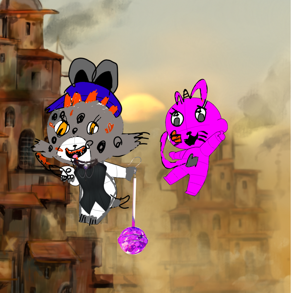 Это старый oc манульеда и флафлис