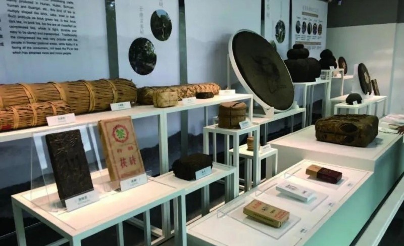 Фото и Интернета внутри Национального Китайского музея в Хуанчжоу. Древние пуэры