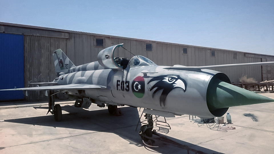 МиГ-21МФ ВВС Хафтара, 2017