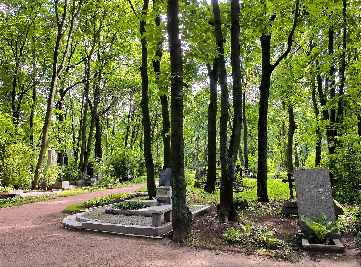 Могила Ильи Александровича Мусина (1904-1999). Фото автора.