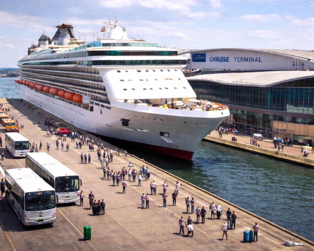 Круизный порт Саутгемптона