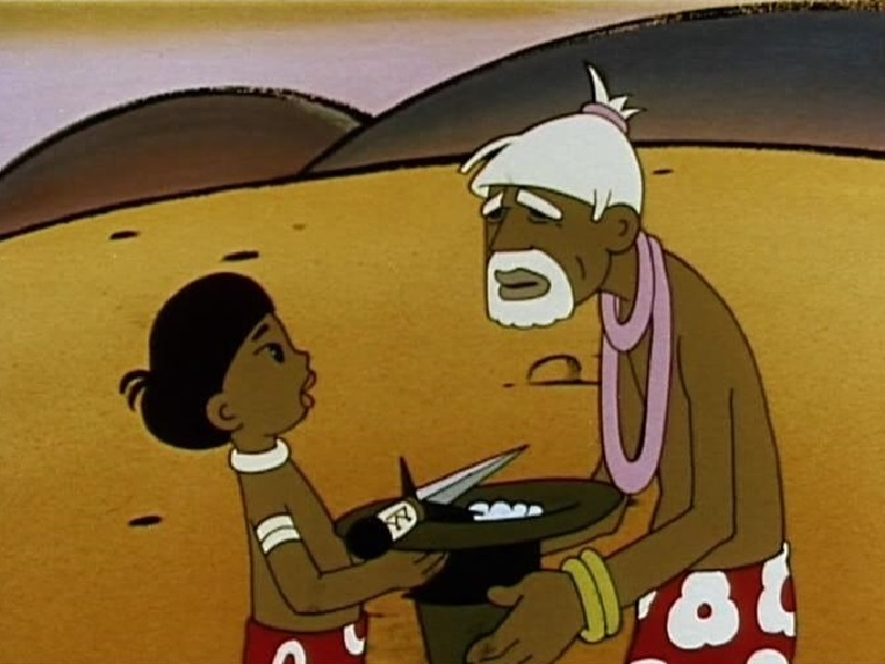 Кадр из фильма "Тайна далекого острова" взят для иллюстрации из Яндекс Картинки.