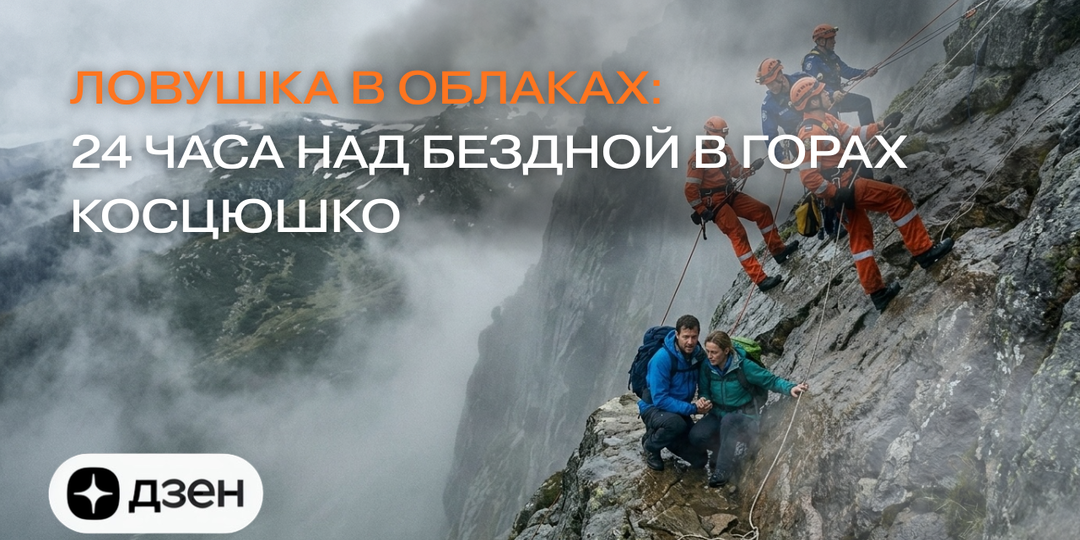 Ловушка в облаках: 24 часа над бездной в горах Косцюшко