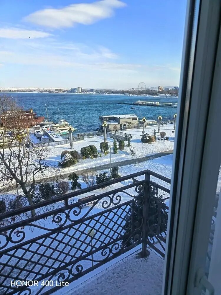 Вид из окна санатория