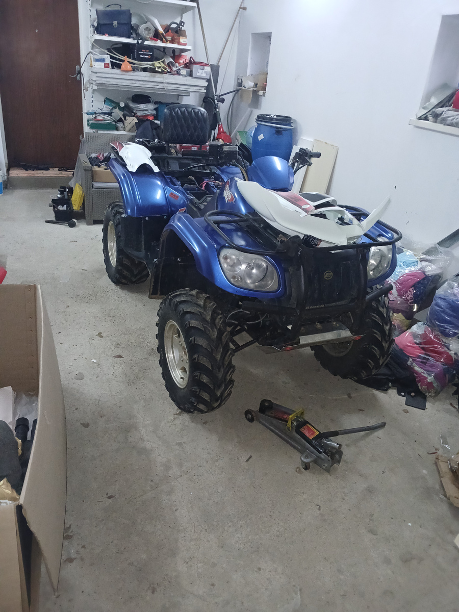 Квадроцикл CF Moto 500a для Чукотка-фронту