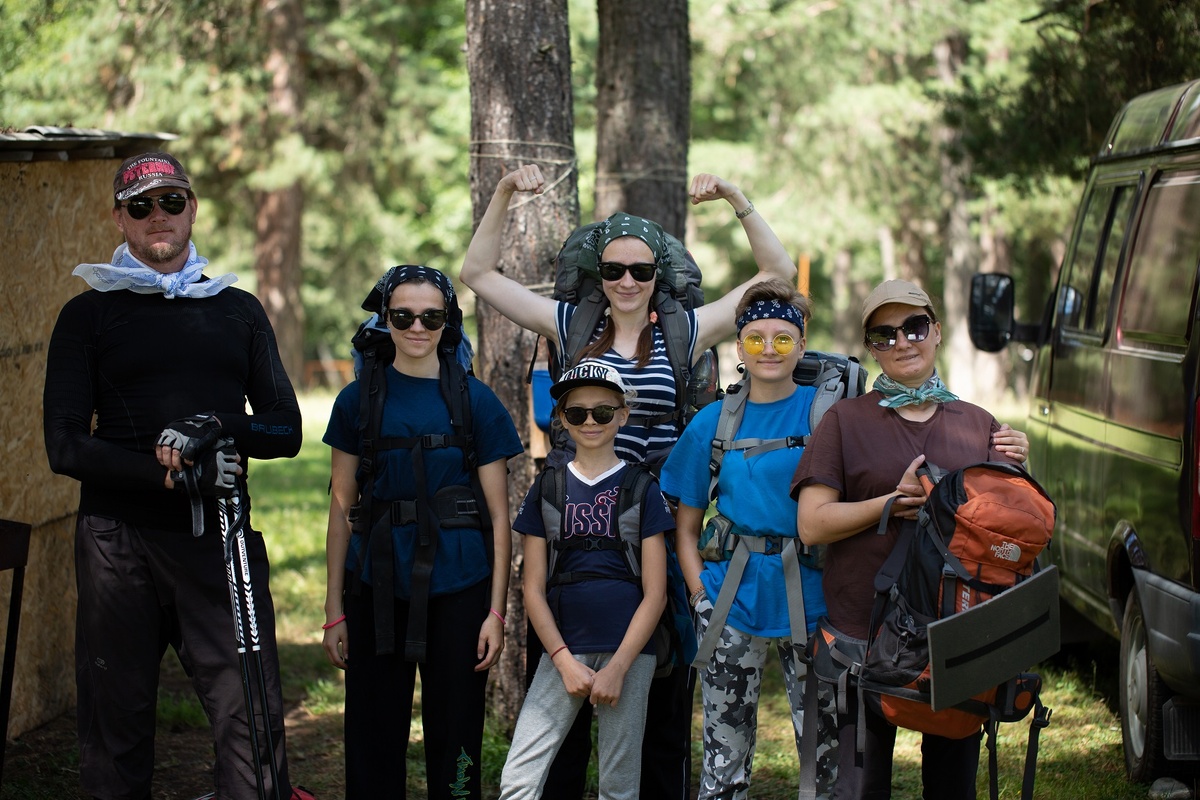 Несколько лет назад в Архызе перед аккиматизационным выходом на о. Орлёнок