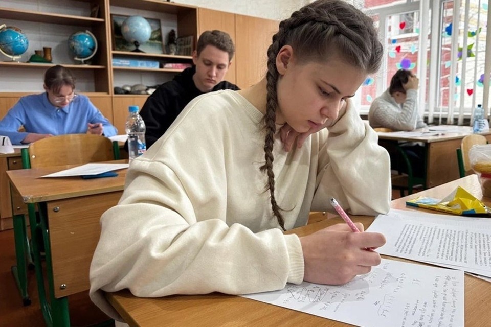    Региональный этап Всероссийской олимпиады школьников завершился в ДНР. Фото: ТГ/Толстыкина