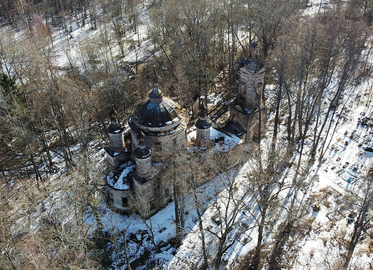 Церковь Спаса Нерукотворного Образа, Мечеходово. Автор: HARD 777 LINER (Flash rockin' man) sobory.ru/profile/?a...
