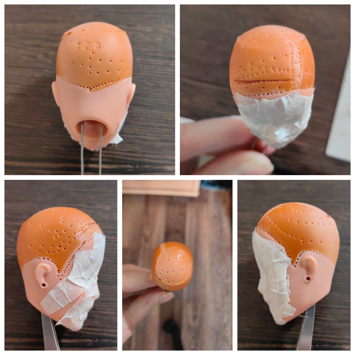 Отверстия хаотично, и их совсем мало.