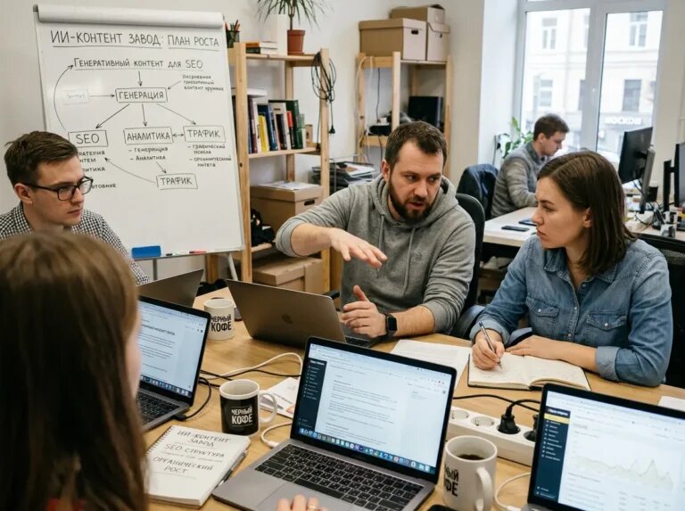    ИИ‑контент‑завод: дорожная карта органического роста на базе генеративного контента "Kontenium"