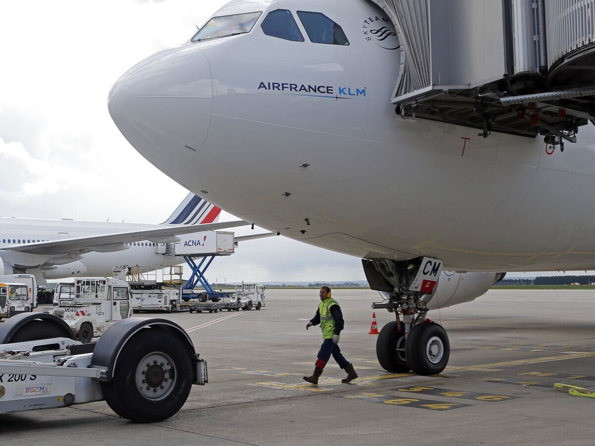    Самолет авиакомпании Air France в аэропорту "Руасси Шарль-де-Голль" | © AP Photo / Francois Mori