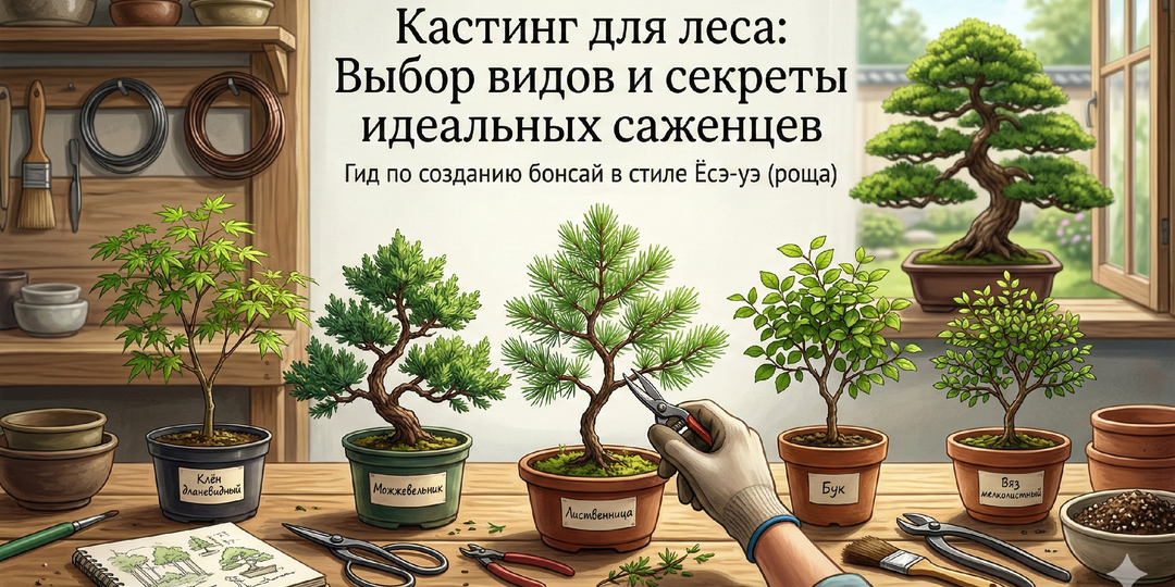 Кастинг для леса: Выбор видов и секреты идеальных саженцев