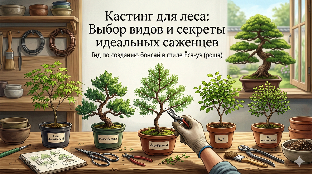 Выбор видов и секреты идеальных саженцев