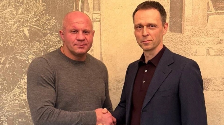    Федор Емельяненко и Сергей Фатеев.Союз ММА России