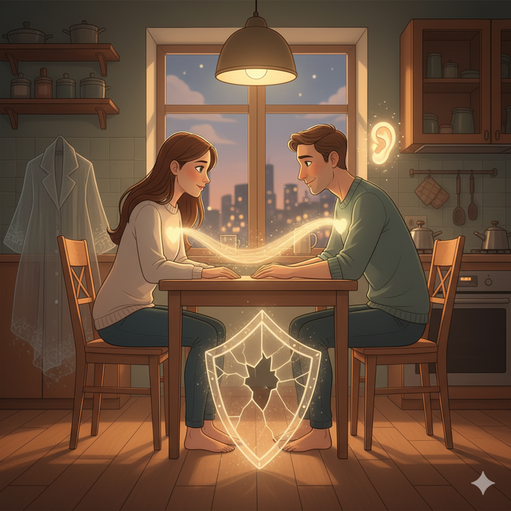 Хватит оправдываться: как твое желание быть «хорошей» превращает мужа в обвинителя