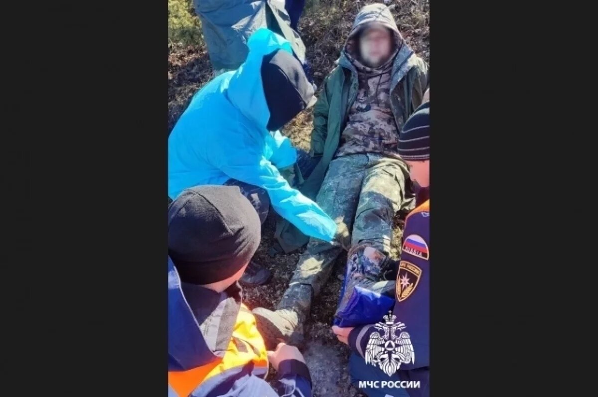    В горах спасли туриста с травмой