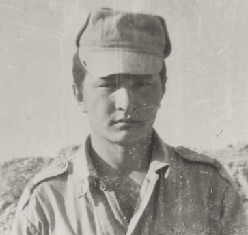 Сержант ПВ КГБ СССР И. Самарханов