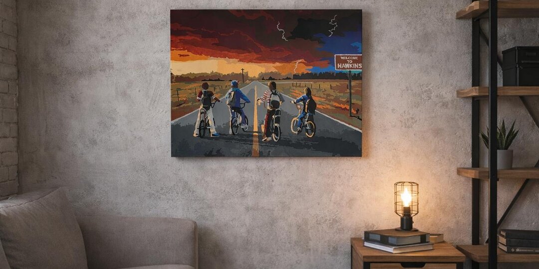 По мотивам ОСД. Первая картина по номерам, которая порадовала качеством