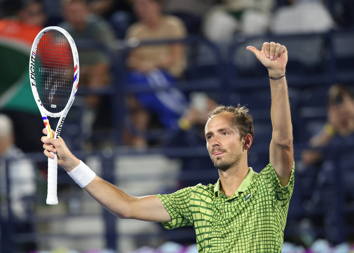    Теннисист Медведев Дубай GLP