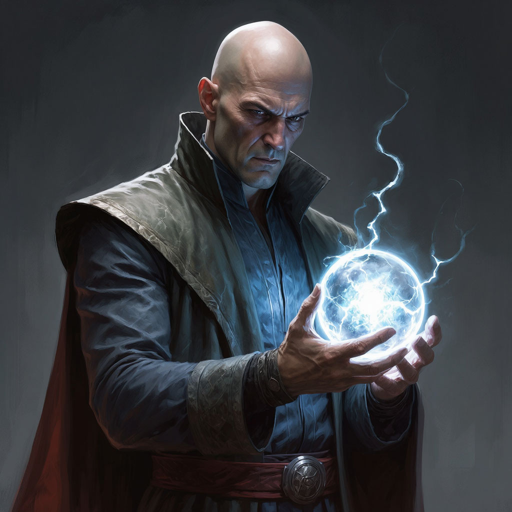 Карлик в процессе. Создано с помощью ИИ. 