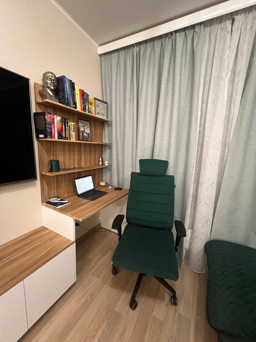 Моё рабочее место готово. 27.02.26. Фото из личного архива автора.