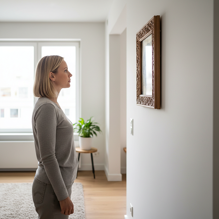    У мамы дома висит странная икона. Можно ли держать ее дома и является ли она канонической?