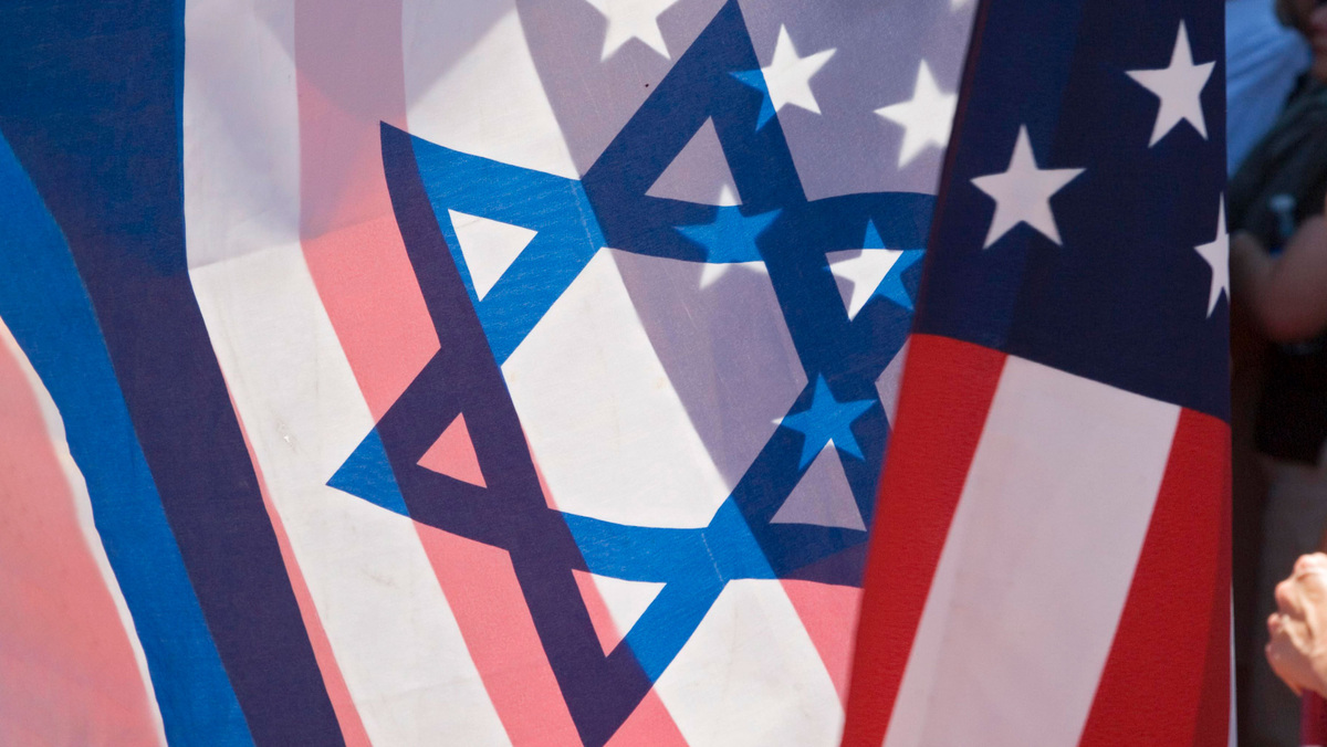    Флаги США и Израиля/GLP