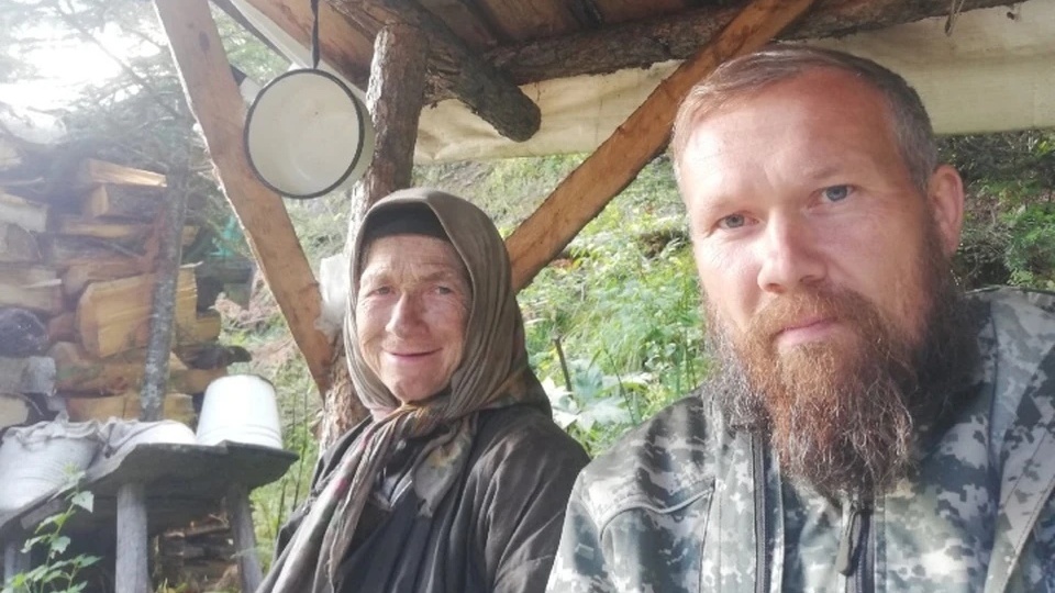 Агафья Лыкова впервые встретилась со своим племянником