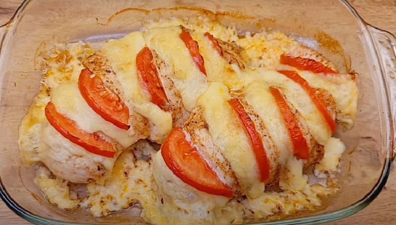 Как сделать куриную грудку сочной и эффектной — пошаговый рецепт фаршированной гармошки